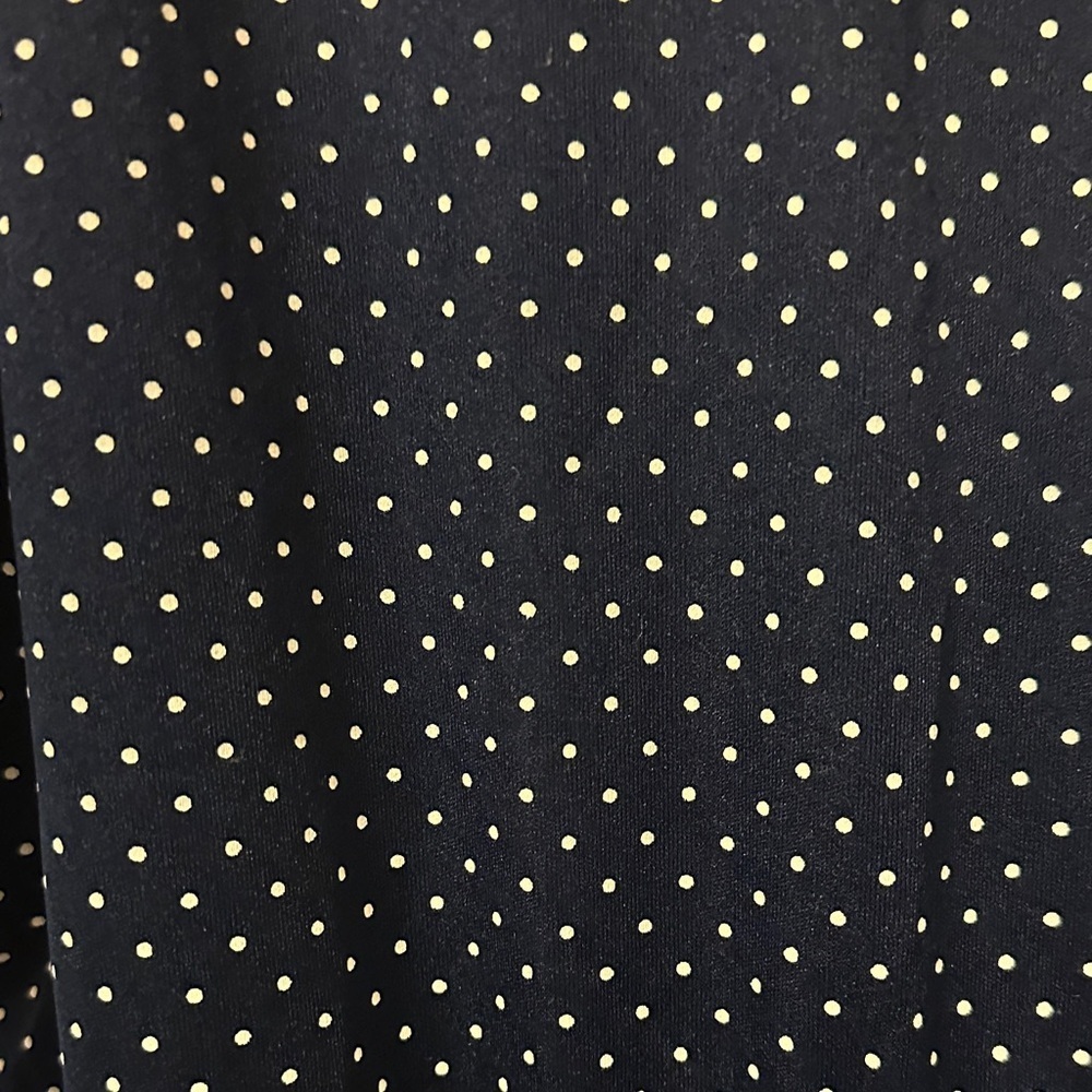 Vintage Navy Blue Polka Dot Dress - Perfect for Spring! - Picture 8 of 9